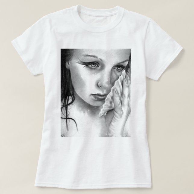 Camisa de las mareas del Aquamarine de la sirena (Diseño del anverso)