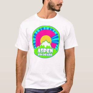 Camisa de las montañas de Aspen Colorado