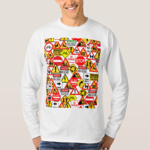 Camisa de las señales de tráfico - elija el esti