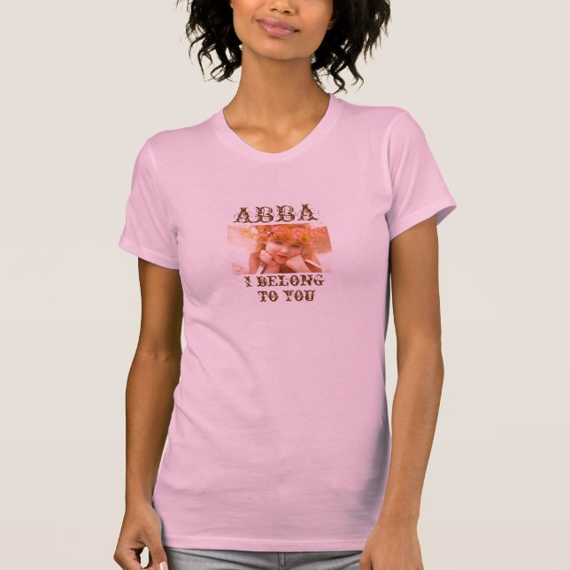 Camisa de las señoras de ABBA (Anverso)
