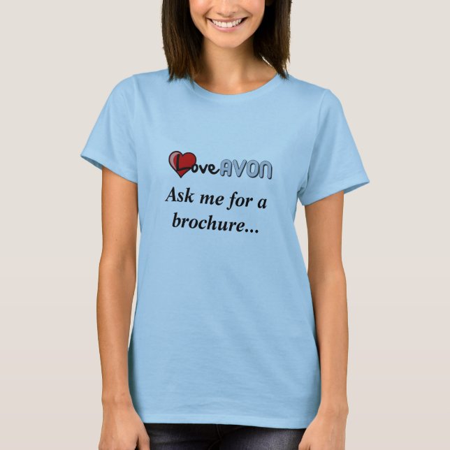 Camisa de las señoras de AVON (Anverso)