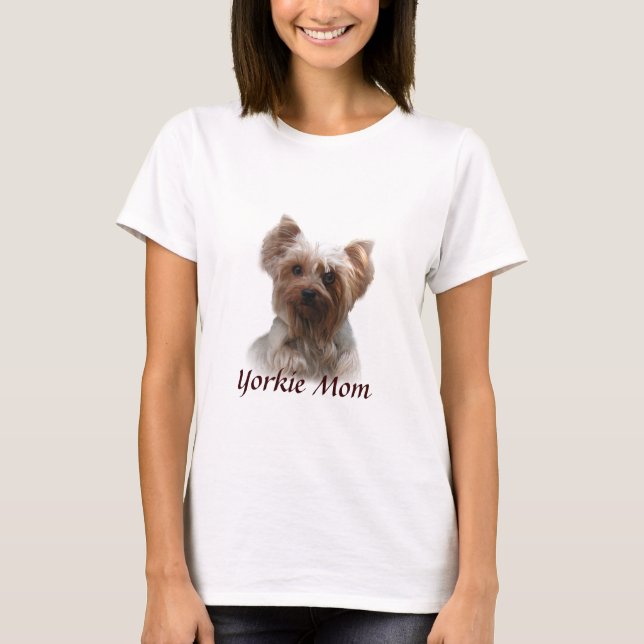 Camisa de las señoras de Yorkshire Terrier (Anverso)