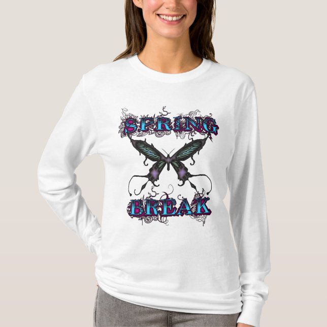 Camisa de las vacaciones de primavera (Anverso)
