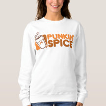 Camisa de lata de especias de calabaza