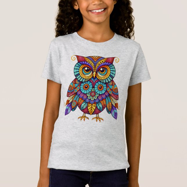 Camisa De Lechuza Whimsical (Anverso)