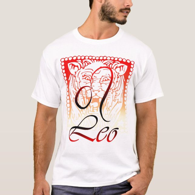 Camisa de Leo del zodiaco (Anverso)