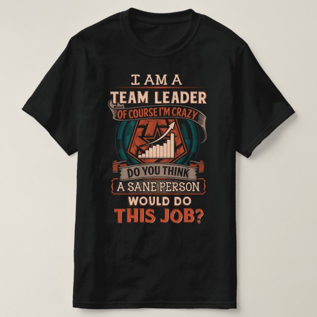 Camisa de líder de equipo demente (Diseño del anverso)
