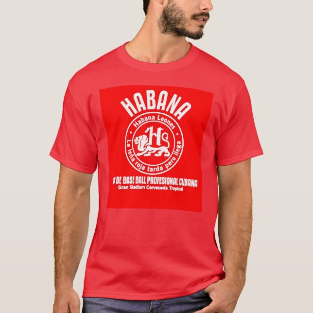 Camisa de Liga de los leones de La Habana (Anverso)