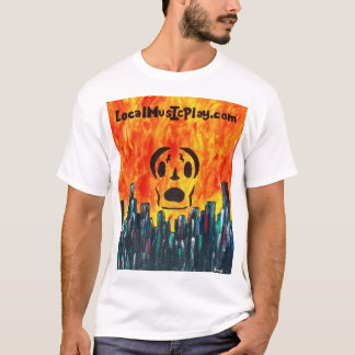camisa de Localmusicplay.com. Ciudad del fuego