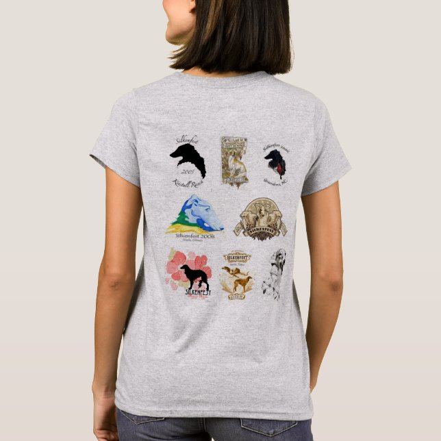 Camisa de logos de Silkenfest - final final (Reverso)