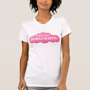 Camisa de logotipo de Icecream Always