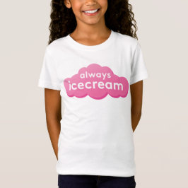 Camisa de logotipo de Icecream Always