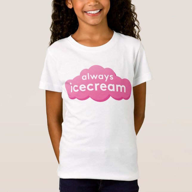 Camisa de logotipo de Icecream Always (Anverso)