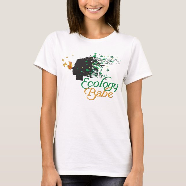 Camisa de los amantes de la ecología de la natural (Anverso)