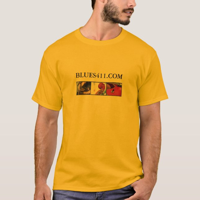 Camisa de los amigos del verano Blues411 (Anverso)