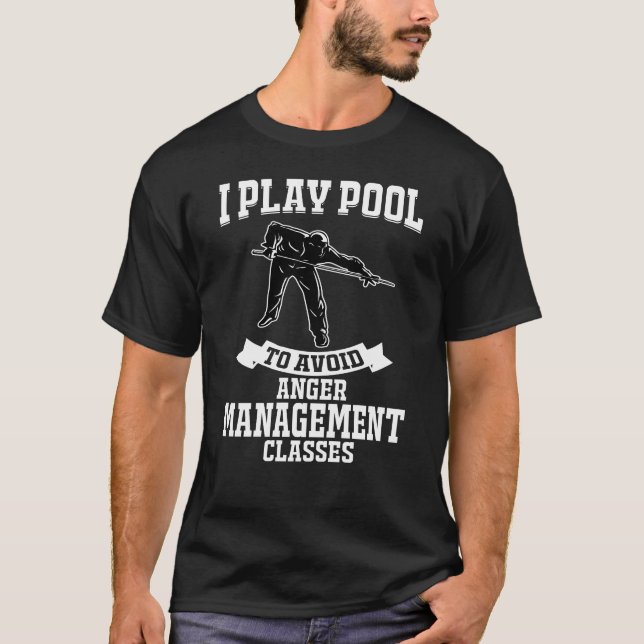 camisa de los billares para la piscina del juego (Anverso)