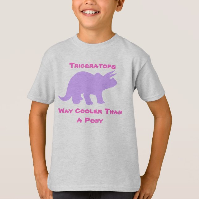 Camisa de los chicas del Triceratops (Anverso)