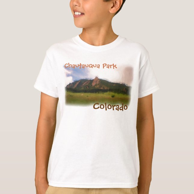 Camisa de los chicos de Chautauqua Park (Anverso)