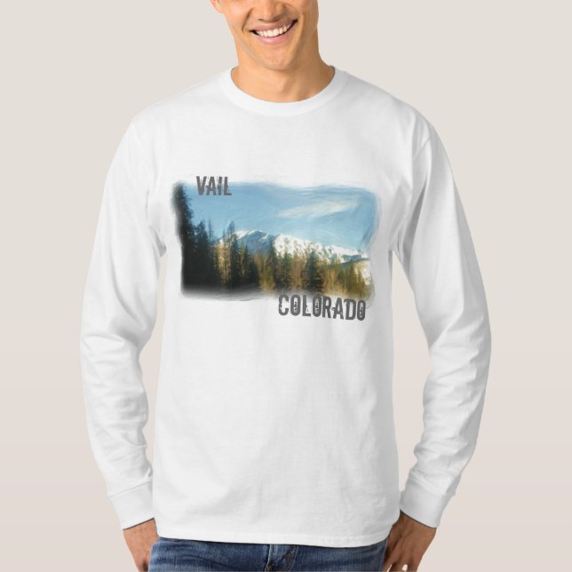 Camisa de los chicos de Vail Colorado (Anverso)