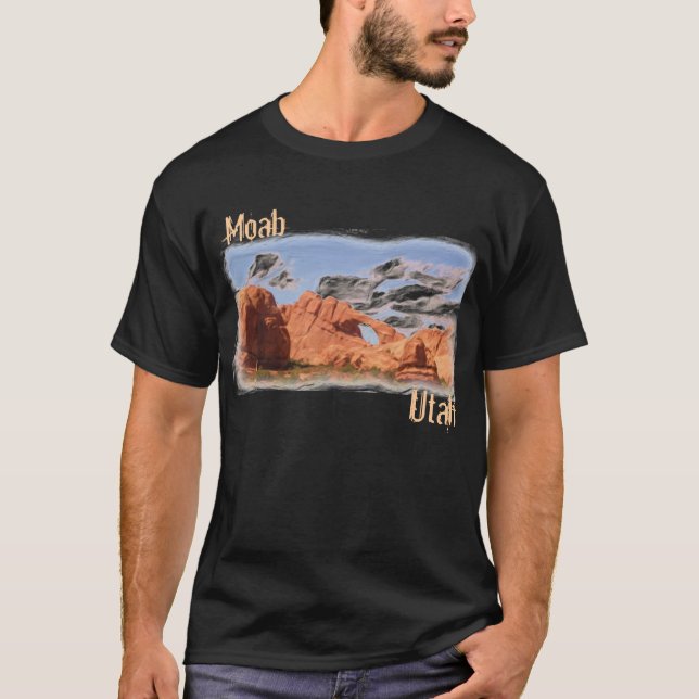 Camisa de los chicos Moab Utah (Anverso)