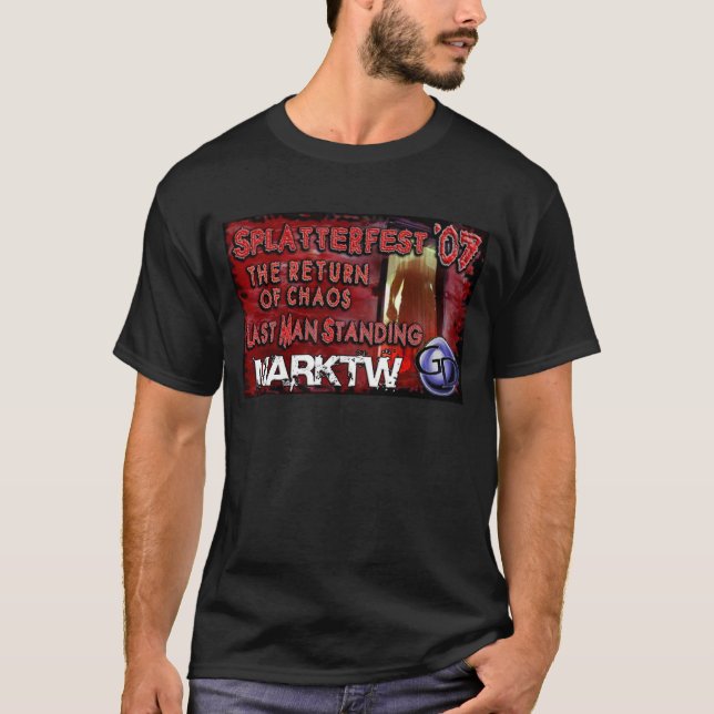 Camisa de los ganadores de MARKTW Splatterfest (Anverso)