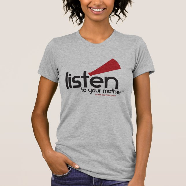 Camisa de los grises brezos LTYM de las mujeres (Anverso)