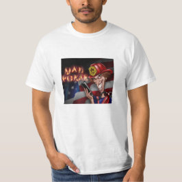 Camisa de los hombres de bomberos de MAD Poker