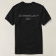Camisa de los hombres de Cenicienta (oscura) (Diseño del anverso)
