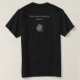 Camisa de los hombres de Cenicienta (oscura) (Reverso del diseño)