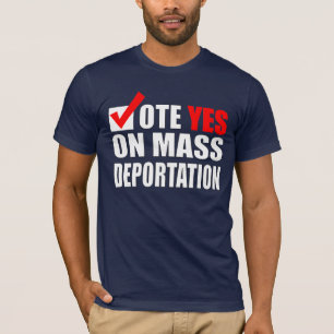 Camisa de los inmigrantes ilegales