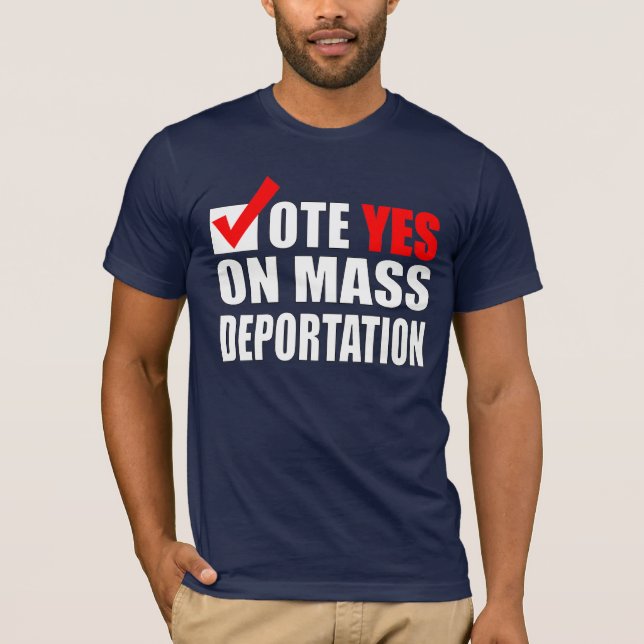 Camisa de los inmigrantes ilegales (Anverso)
