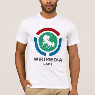 Camisa de los laboratorios de Wikimedia