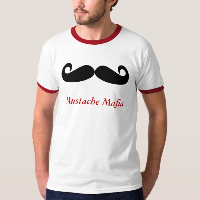 Camisa de los Mafia-Hombres del bigote (Anverso)