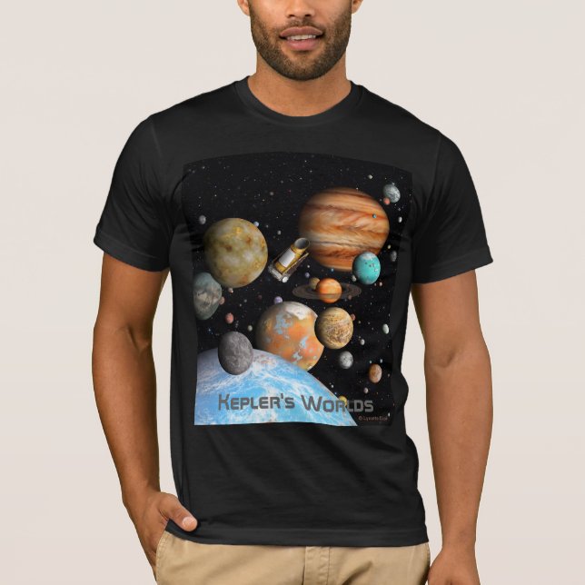 Camisa de los mundos de Kepler (Anverso)