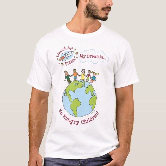 Camisa de los "ningunos niños hambrientos" de (Anverso)