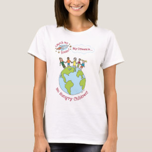 Camisa de los "ningunos niños hambrientos" de