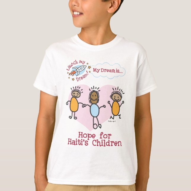 Camisa de los niños de Haití del Thalia (Anverso)