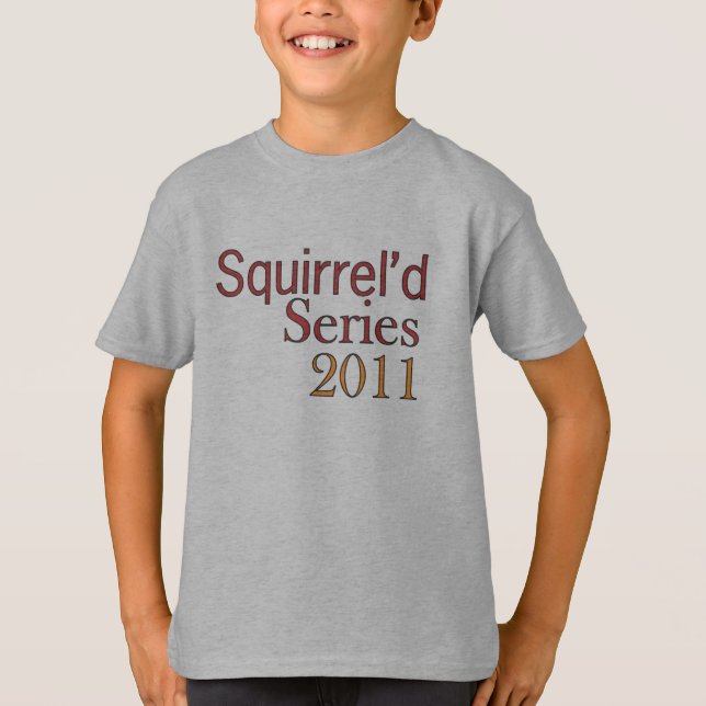 Camisa de los niños de la serie 2011 de Squirrel'd (Anverso)