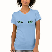 Camisa de los ojos de gato