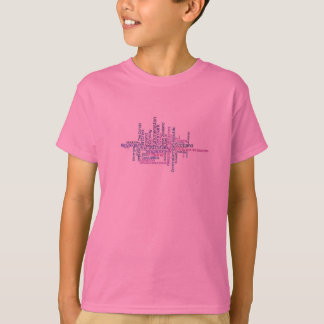 Camisa de los países de los niños 86