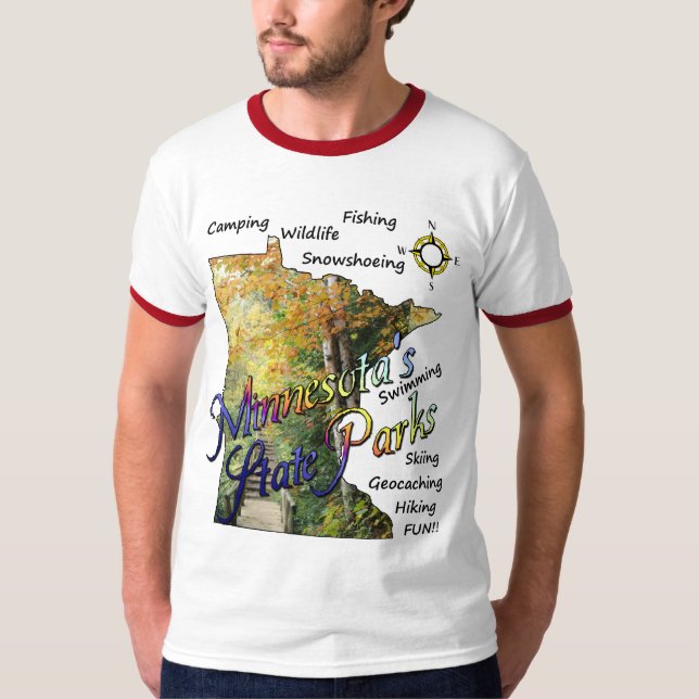 Camisa de los parques del estado de Minnesota (Anverso)