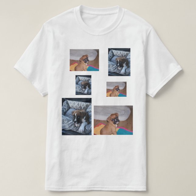 camisa de los perritos (Diseño del anverso)