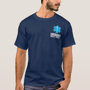 Camisa de los servicios médicos de la emergencia