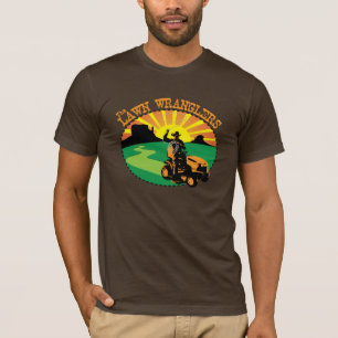 Camisa de los Wranglers del césped