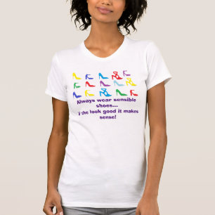 Camisa de los "zapatos sensatos"