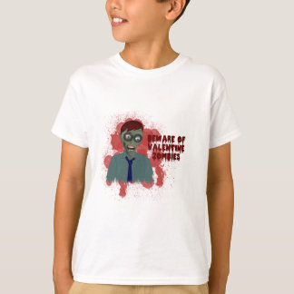 Camisa de los zombis de la tarjeta del día de San