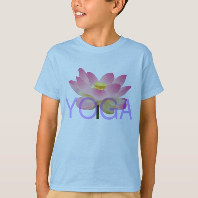 camisa de loto de yoga (Anverso)