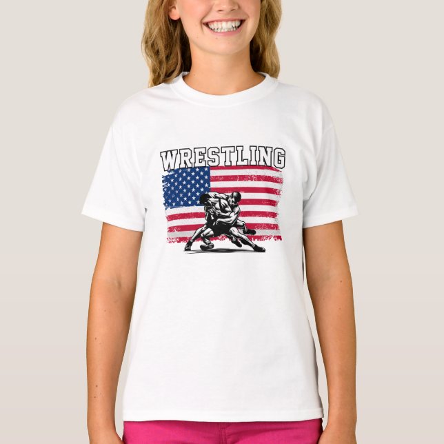 Camisa de lucha | Camisa de papá de lucha libre |  (Anverso)