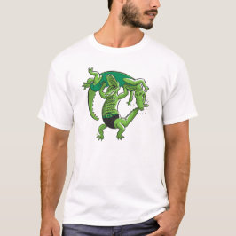 Camisa de lucha del cocodrilo