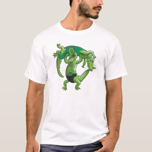 Camisa de lucha del cocodrilo